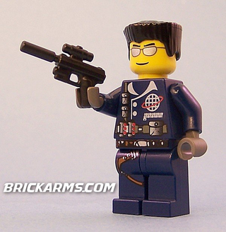 Illustration for article titled LEGO Arms Dealer Sells Everything from AK47 to Uzi